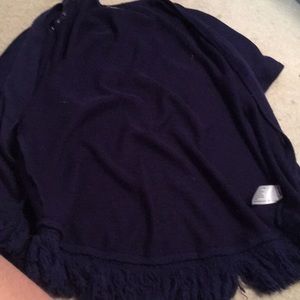 Dark blue sweater